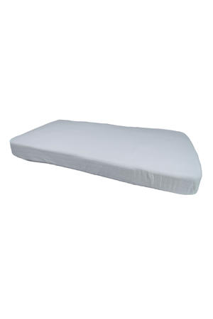 wieg hoeslaken Slumber Solid Cloud Dancer offwhite