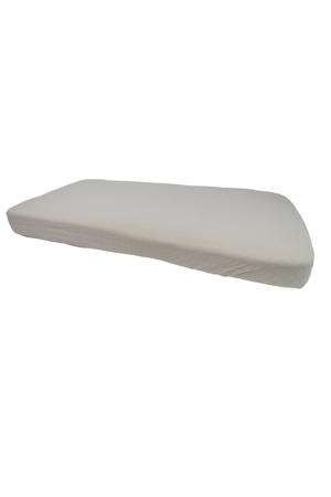 ledikant hoeslaken Slumber Solid Birch lichtbruin