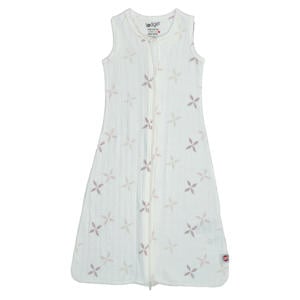 zomer slaapzak Solid Matcha Rose offwhite/roze