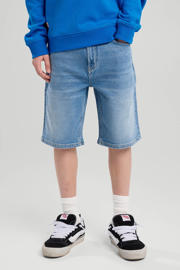 thumbnail: America Today Denim short medium blue denim
