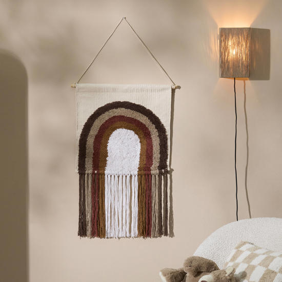 bruine wandhangers