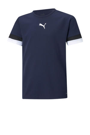 junior sportshirt teamRISE donkerblauw