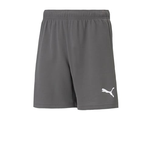 Puma Junior sportshort teamRISE grijs Sportbroek Jongens/Meisjes Polyester - maat 164 afbeelding