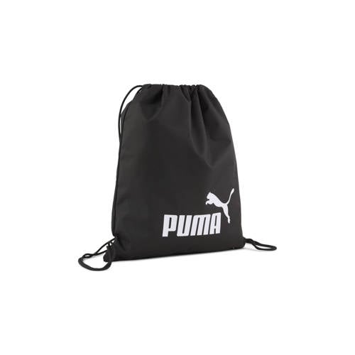Puma gymtas Phase zwart Sporttas Logo | Sporttas van Puma afbeelding