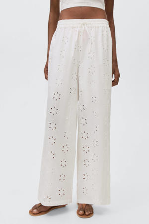 casual broek wit
