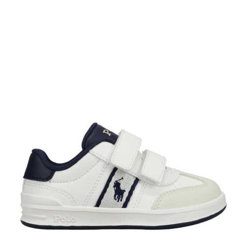 Ralph Lauren Heritage Court III sneakers wit Jongens Imitatieleer Logo - maat 31 afbeelding