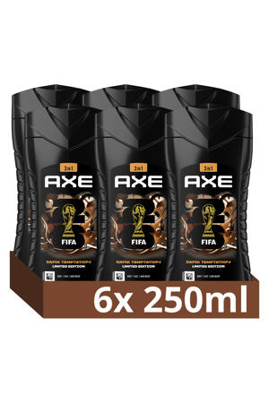 Dark Temptation FIFA Limited Edition 3-in-1 douchegel - 6 x 250 ml