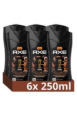 Dark Temptation FIFA Limited Edition 3-in-1 douchegel - 6 x 250 ml