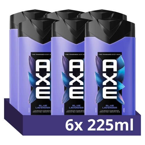 Axe Fine Fragrance Collection Blue Lavender douchegel - 6 x 225 ml