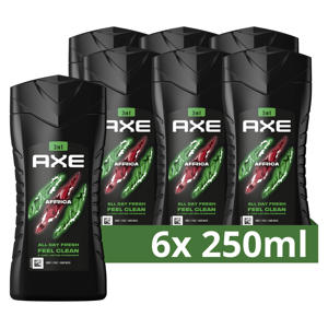 Africa 3-in-1 douchegel - 6 x 250 ml