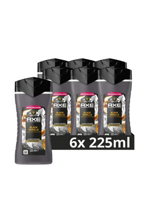 Black Vanilla douchegel - 6 x 225 ml