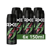thumbnail: Axe Africa deodorant bodyspray - 6 x 150 ml
