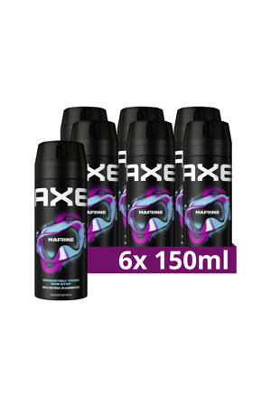 Marine deodorant bodyspray - 6 x 150 ml