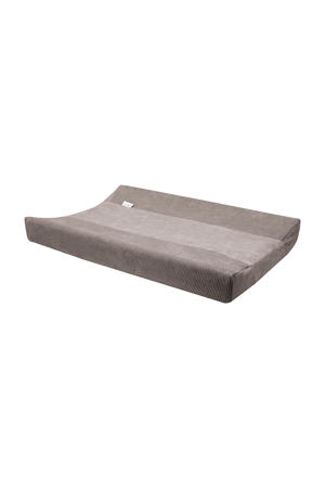 aankleedkussenhoes Warm Grey Velvet Rib