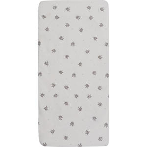 ledikant hoeslaken Little Charm ecru/grijs