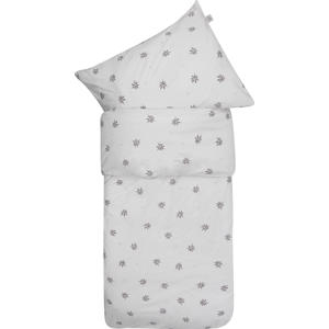 Tuck-Inn dekbedovertrek kinderbed Little Charm ecru/grijs