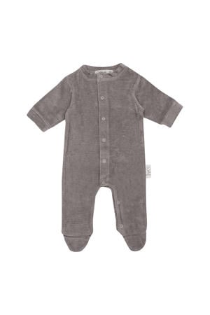 boxpakje Warm Grey velvet rib