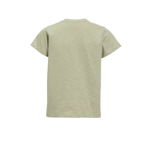 Coolcat relaxed fit T-shirt Hot Wheels license Jack zand Beige Jongens Katoen Ronde hals