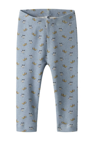 regular casual broek blauw