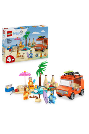Bluey: Bluey's Autorit naar het Strand, Bouwpakket voor Kinderen 11202
