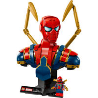 thumbnail: LEGO Marvel Iron Spider-Man buste 76326