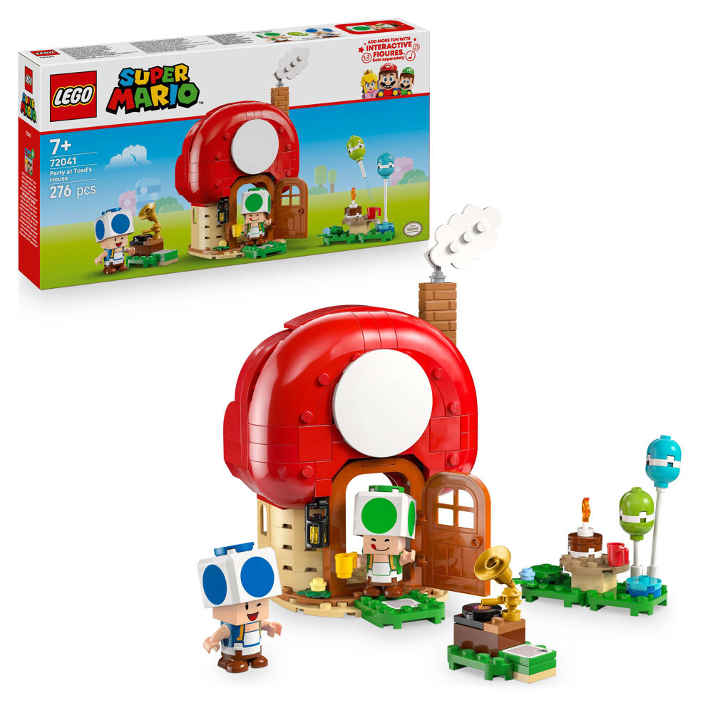 LEGO Super Mario Toads huisfeestje 72041