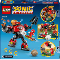 thumbnail: LEGO Sonic the Hedgehog Knuckles vs. Dr. Eggman Egg Crusher mecha 77005