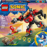 thumbnail: LEGO Sonic the Hedgehog Knuckles vs. Dr. Eggman Egg Crusher mecha 77005