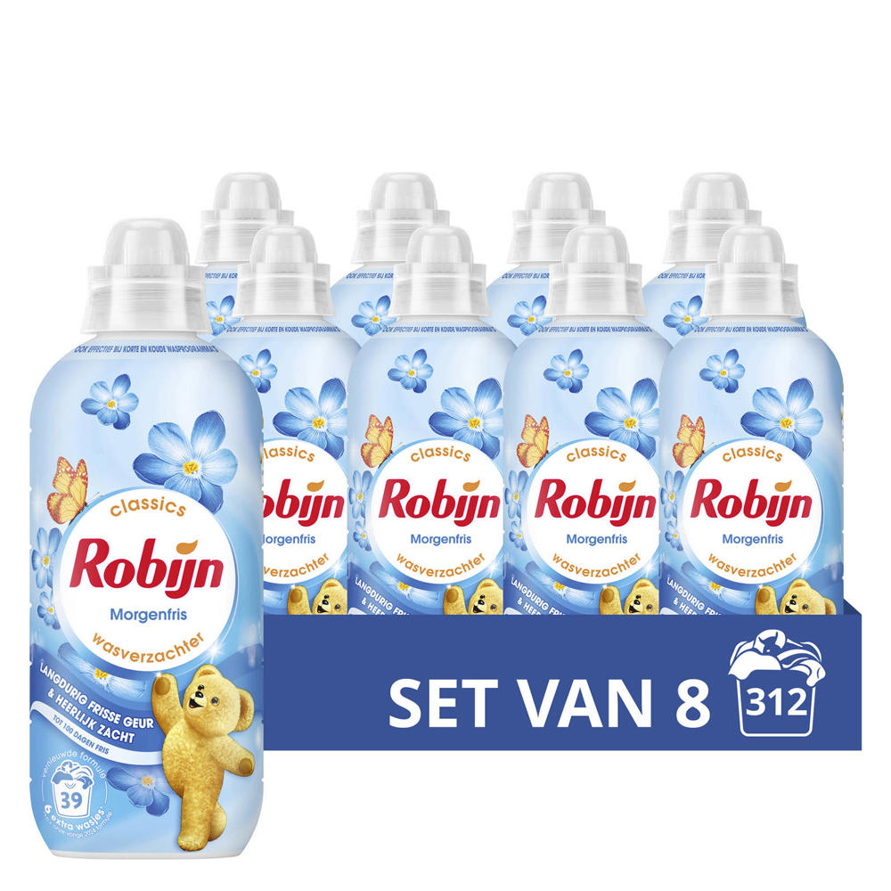Robijn Classics Morgenfris Wasverzachter - 8 x 39 wasbeurten - 312 wasbeurten