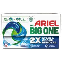 thumbnail: Ariel 3 in 1 Pods Alpine - The Big One 4 x 15Ct -  wasbeurten