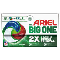 thumbnail: Ariel 3 in 1 Pods Original - The Big One 4 x 15Ct -  wasbeurten