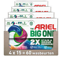 thumbnail: Ariel 3 in 1 Pods Color - The Big One 4 x 15Ct - 60 wasbeurten