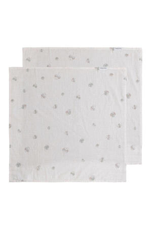 swaddle Tender 115x115 - offwhite/beige/grijs (set van 2)