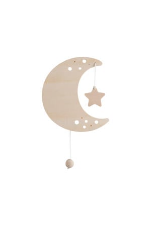 muziekdoosje Wonder Maan beige