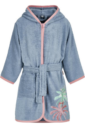 badjas blauw