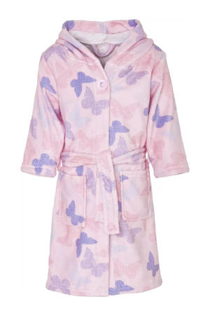 badjas Butterfly lichtroze/lila