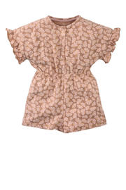 thumbnail: Z8 mini playsuit Carmela met all over print lichtbruin/lichtroze