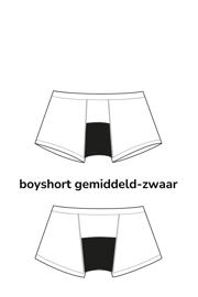 thumbnail: Moodies Undies boyshort menstruatieslip medium/heavy donkerblauw