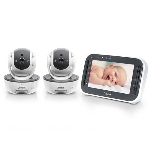 Alecto DVM200M + DVM200C Babyfoon met camera en 4.3' kleurenscherm + Extra camera