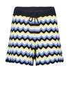Blauw/geel/donkerblauw