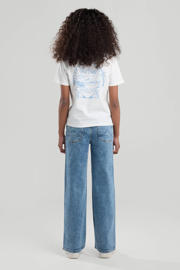 thumbnail: America Today T-shirt wit/lichtblauw