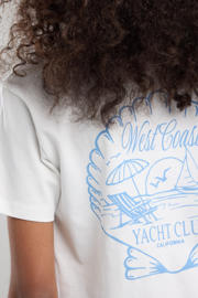 thumbnail: America Today T-shirt wit/lichtblauw
