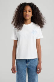 thumbnail: America Today T-shirt wit/lichtblauw