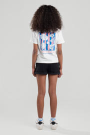 thumbnail: America Today T-shirt wit/blauw/roze