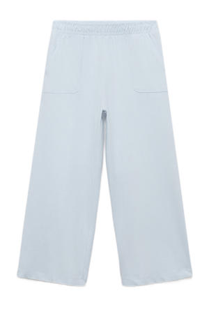 casual broek lichtblauw