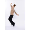 No Way Monday wide leg casual broek zwart