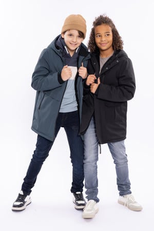 parka grijsblauw