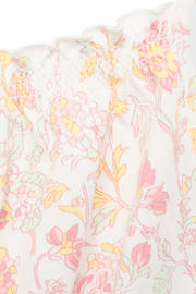 thumbnail: Mango Kids shortama ecru/roze/geel