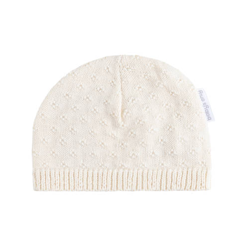 Baby's Only baby muts Miracle offwhite Ecru Jongens/Meisjes Katoen Effen - maat 0-3 mnd afbeelding