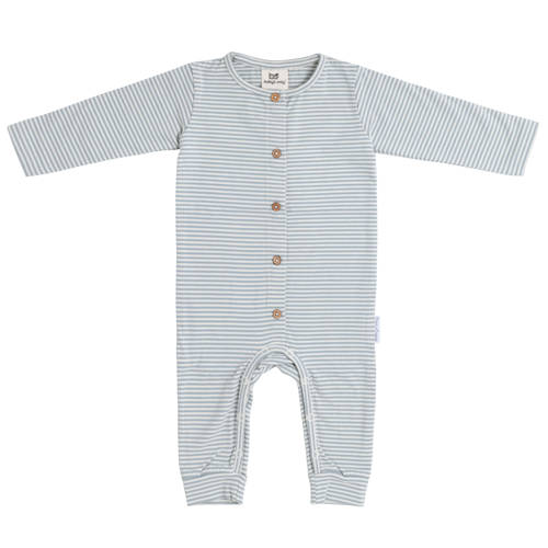 Baby's Only boxpak Stripe lichtblauw/off white Jongens/Meisjes Katoen Ronde hals - maat 56 afbeelding